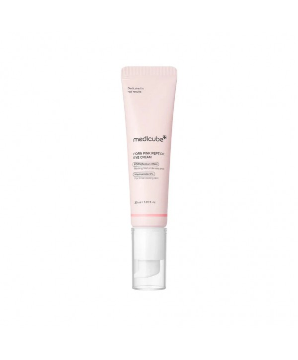 PDRN PINK PEPTIDE EYE CREAM 30ml-MEDICUBE- ΙΣΧΥΡΗ ΚΡΕΜΑ ΜΑΤΙΩΝ ΜΕ PDRN ΚΑΙ ΝΙΑΣΙΝΑΜΙΔΗ
