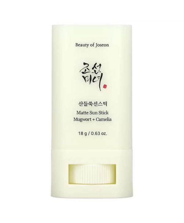 MATTE SUN STICK MUGWORT+CAMELIA SPF50 18gr-BEAUTY OF JOSEON-ΑΝΤΗΛΙΑΚΟ ΣΤΙΚ ΠΡΟΣΩΠΟΥ ΚΑΙ ΣΩΜΑΤΟΣ