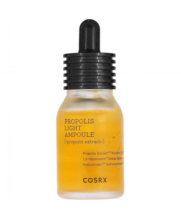 FULL FIT PROPOLIS LIGHT AMPOULE 30ml-COSRX-ΕΛΑΦΡΥΣ ΘΡΕΠΤΙΚΟΣ ΟΡΟΣ ΜΕ ΥΨΗΛΗ ΣΥΓΚΕΝΤΡΩΣΗ ΠΡΟΠΟΛΗΣ