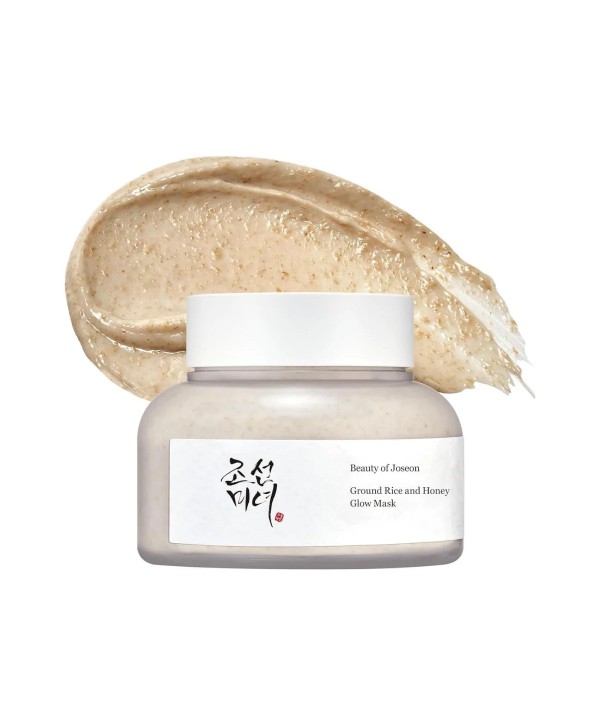 GROUND RICE AND HONEY GLOW MASK 150ml -BEAUTY OF JOSEON -ΜΑΣΚΑ ΛΑΜΨΗΣ ΜΕ ΡΥΖΙ ΚΑΙ ΜΕΛΙ