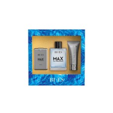 Bi Es Gift Set for men Max Ice Freshness Eau de Parfum 50ml & Shower Gel 50ml & Travel Size Parfum 15ml